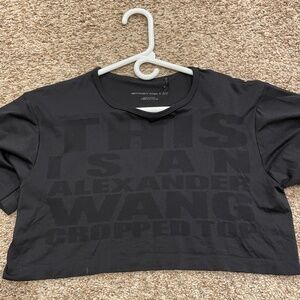 Alexander Wang H&M Collab Crop Top